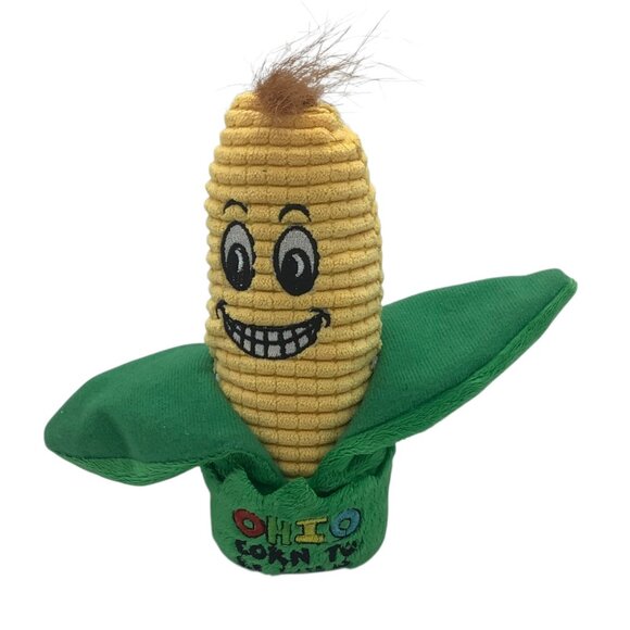Ohio Corny Cob Corn To Be Wild Plush Souvenir Stuffed Toy SOUVIES 7" - Picture 1 of 6